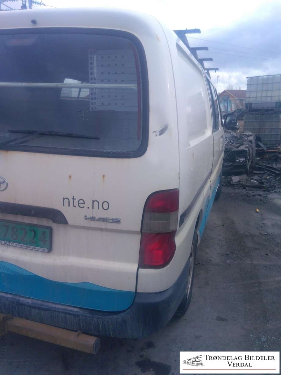 Toyota Hiace 2007-2012 (Fase 3) , Motorkode: 2KD-FTV, Girkassekode: M