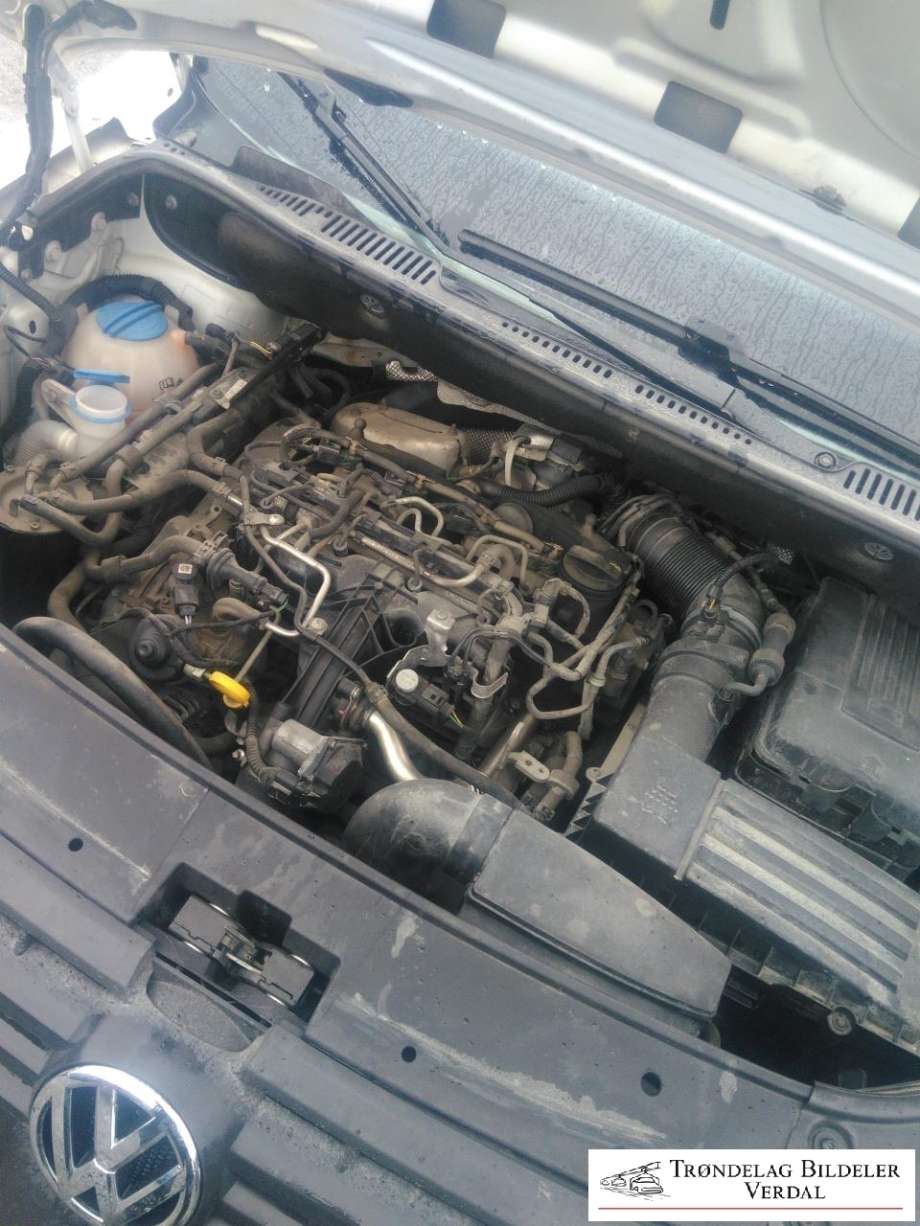VW Caddy 2010-2015 (Type III, Fase 2) , Motorkode: CFH, Girkassekode: