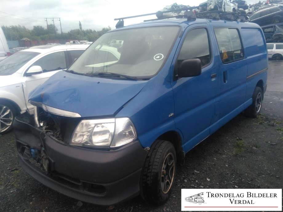 Toyota Hiace 2007-2012 (Fase 3) , Motorkode: 2KD-FTV, Girkassekode: M