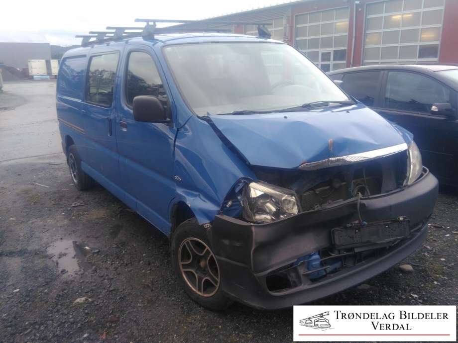 Toyota Hiace 2007-2012 (Fase 3) , Motorkode: 2KD-FTV, Girkassekode: M