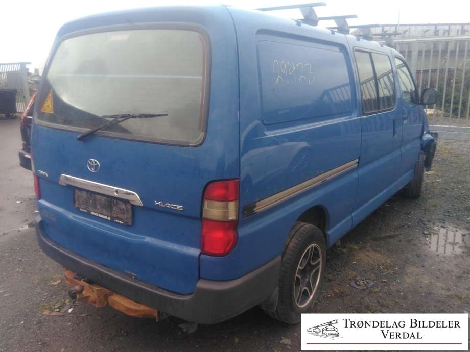 Toyota Hiace 2007-2012 (Fase 3) , Motorkode: 2KD-FTV, Girkassekode: M