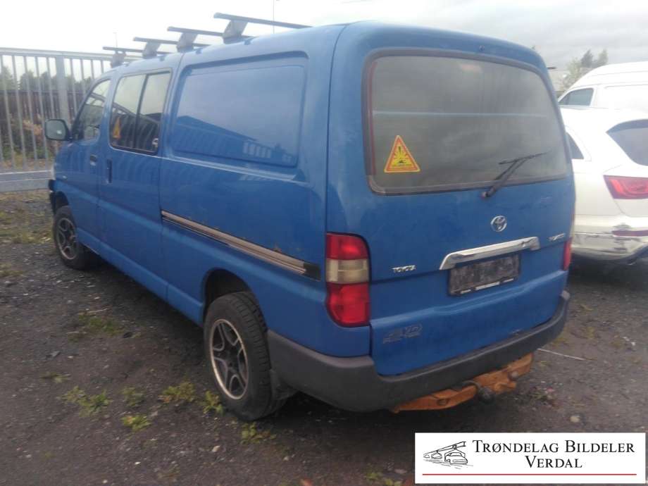 Toyota Hiace 2007-2012 (Fase 3) , Motorkode: 2KD-FTV, Girkassekode: M