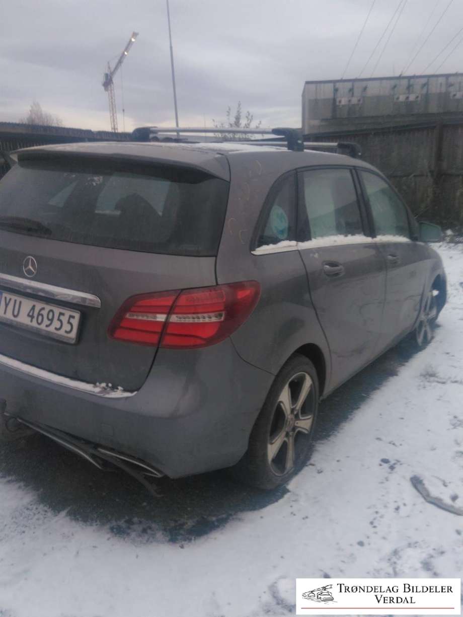 Mercedes B-Klasse 2011-2018 (W246) (W246), Motorkode: 651930, Girkassekode: 