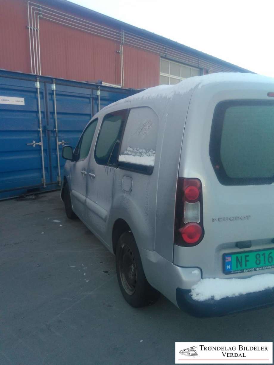 Peugeot Partner 2015-2019 (Type II, Fase 2) , Motorkode: BH02, Girkassekode: M
