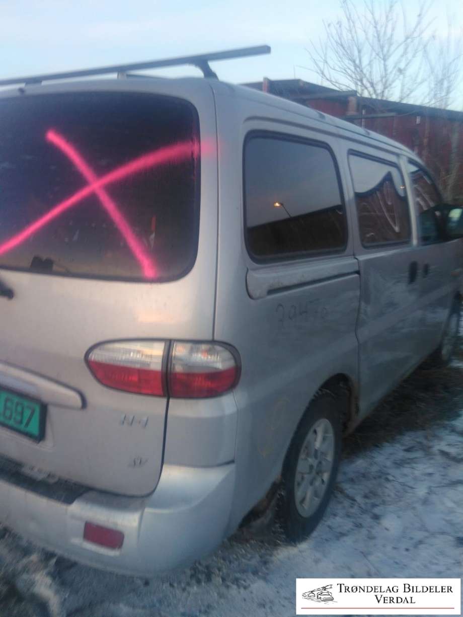 Hyundai H-1 1998-2005 (Type I, Fase 1) , Motorkode: D4BH, Girkassekode: 