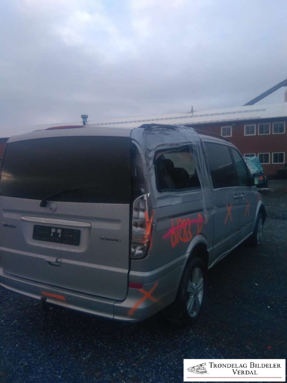 Mercedes Vito/Viano 2010-2014 (Fase 2) (W639) (W639), Motorkode: OM 651.940, Girkassekode: A