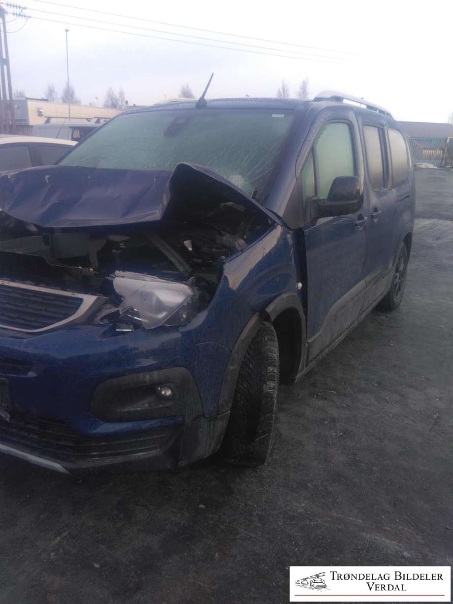 Peugeot Rifter, 2018->>  delebil , Motorkode: ZK01, Girkassekode: A