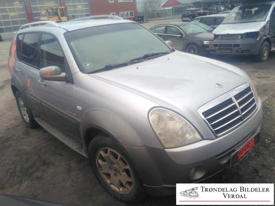 SsangYong Rexton 2004-2006 (Fase 2) (Y200) (Y200), Motorkode: D27R-056, Girkassekode: A