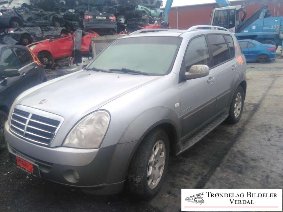 SsangYong Rexton 2004-2006 (Fase 2) (Y200) (Y200), Motorkode: D27R-056, Girkassekode: A