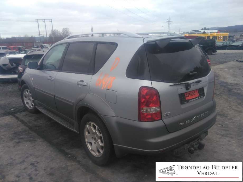 SsangYong Rexton 2004-2006 (Fase 2) (Y200) (Y200), Motorkode: D27R-056, Girkassekode: A
