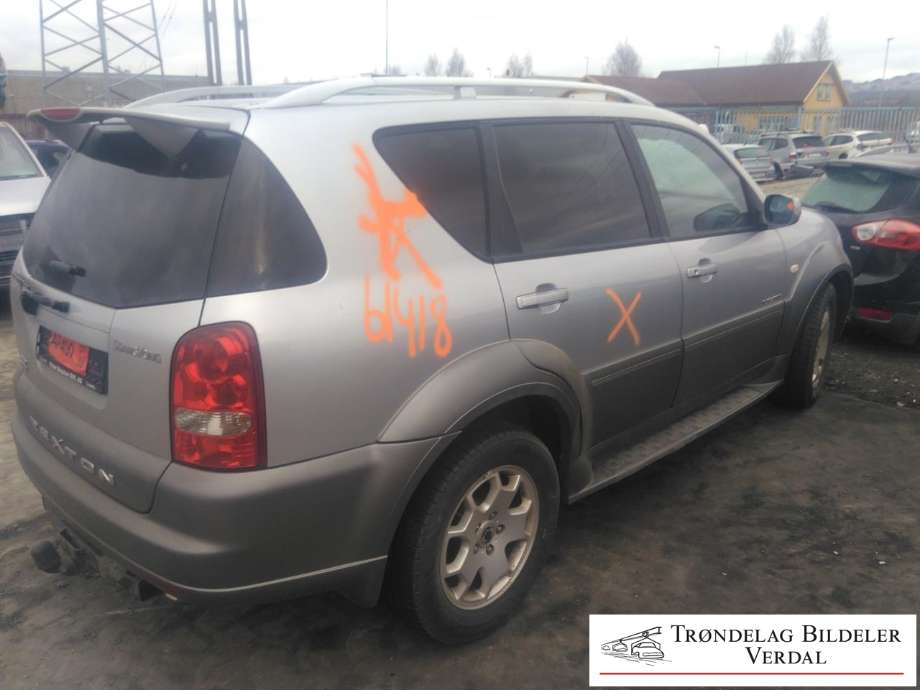 SsangYong Rexton 2004-2006 (Fase 2) (Y200) (Y200), Motorkode: D27R-056, Girkassekode: A