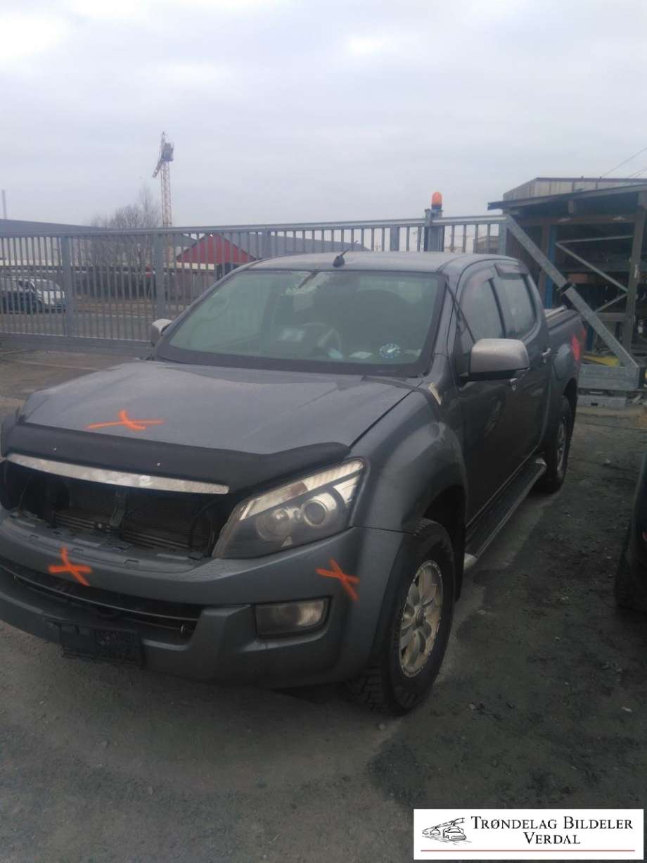 Isuzu D-Max 2012-2017 (Type II, Fase 1) , Motorkode: 4JK1E5S-L, Girkassekode: A