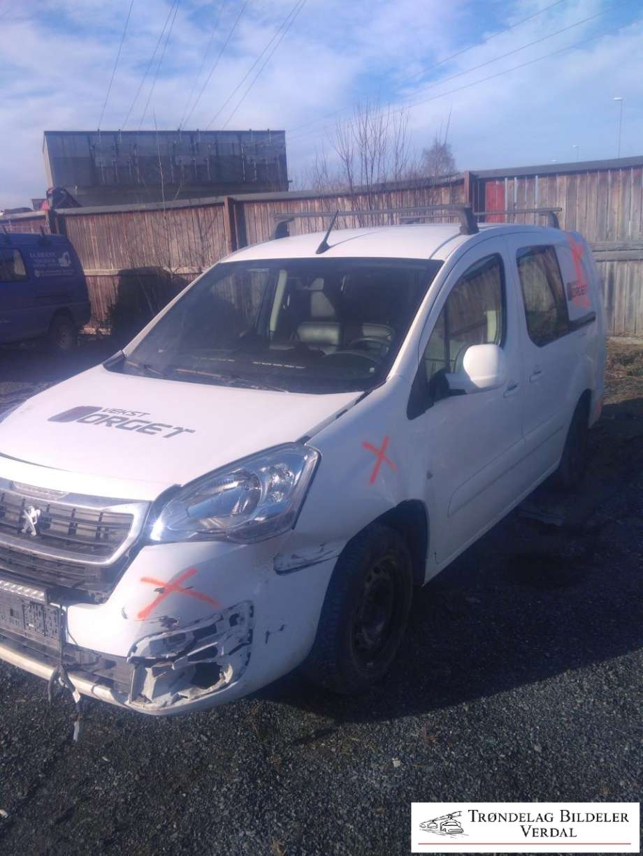 Peugeot Partner 2015-2019 (Type II, Fase 2) , Motorkode: BH02, Girkassekode: A