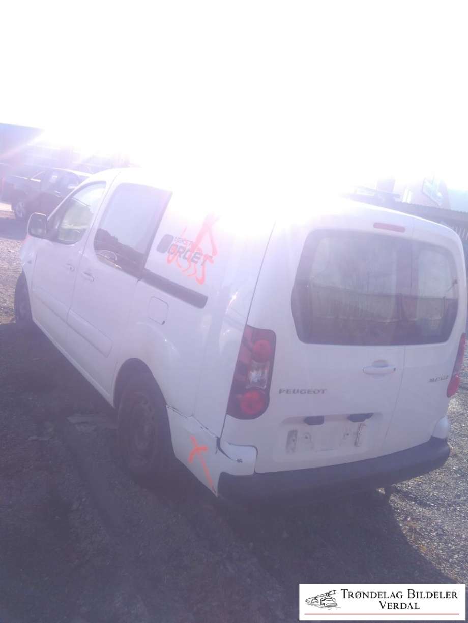 Peugeot Partner 2015-2019 (Type II, Fase 2) , Motorkode: BH02, Girkassekode: A