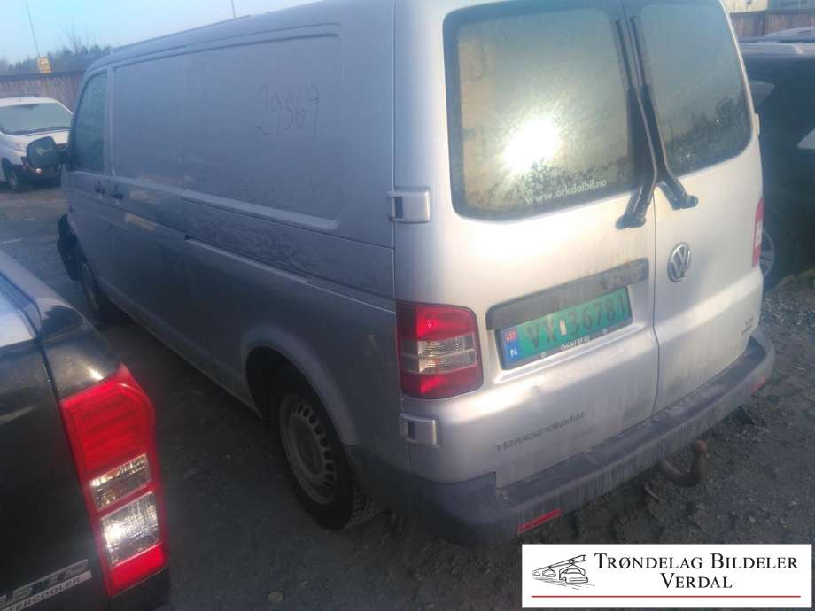 VW Transporter / Caravelle 2009-2015 (Fase 2) (T5) (T5), Motorkode: CAA, Girkassekode: M