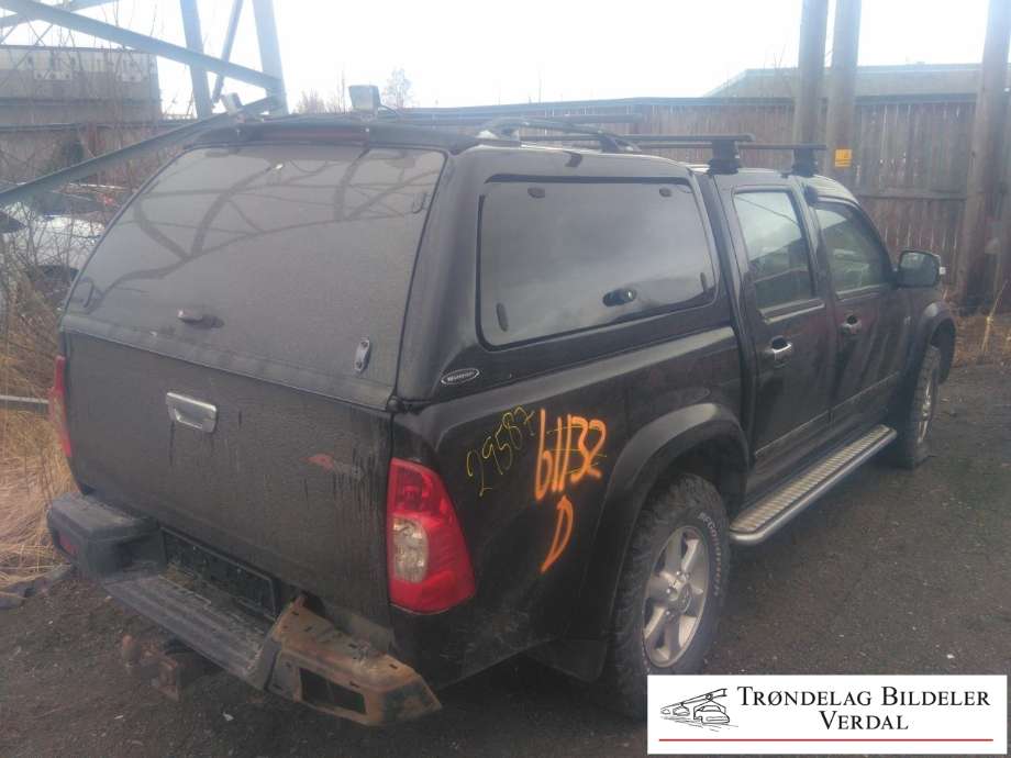Isuzu D-Max 2007-2012 (Type I) , Motorkode: 4JJ1E4C-L, Girkassekode: A