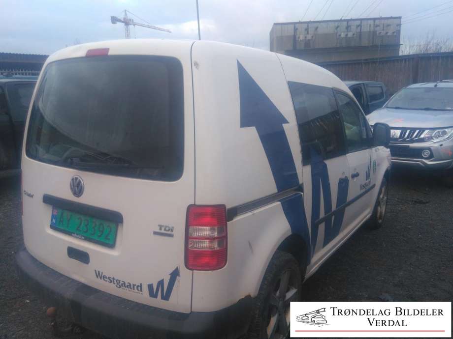 VW Caddy 2010-2015 (Type III, Fase 2) , Motorkode: CAY, Girkassekode: M