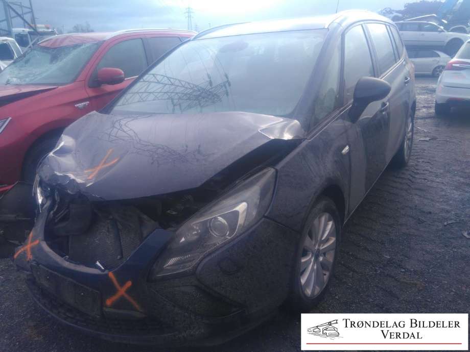 Opel Zafira Tourer, 2012-2018  delebil , Motorkode: A20DT, Girkassekode: M