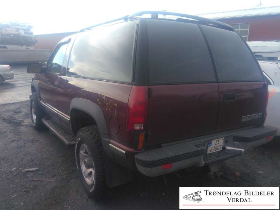 Chevrolet Tahoe 1996-2000 (Type I) , Motorkode: S, Girkassekode: A