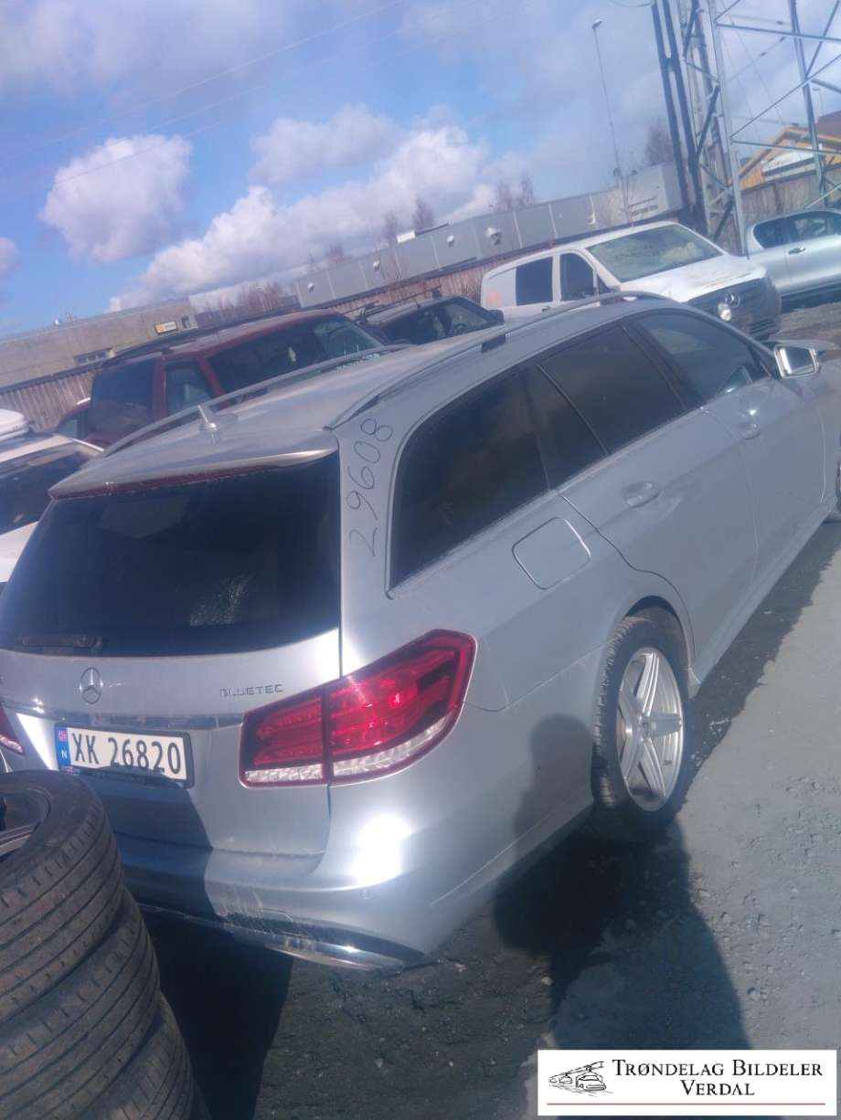 Mercedes E-Klasse 2013-2016 (Fase 2) (W212) (W212), Motorkode: 651924, Girkassekode: A