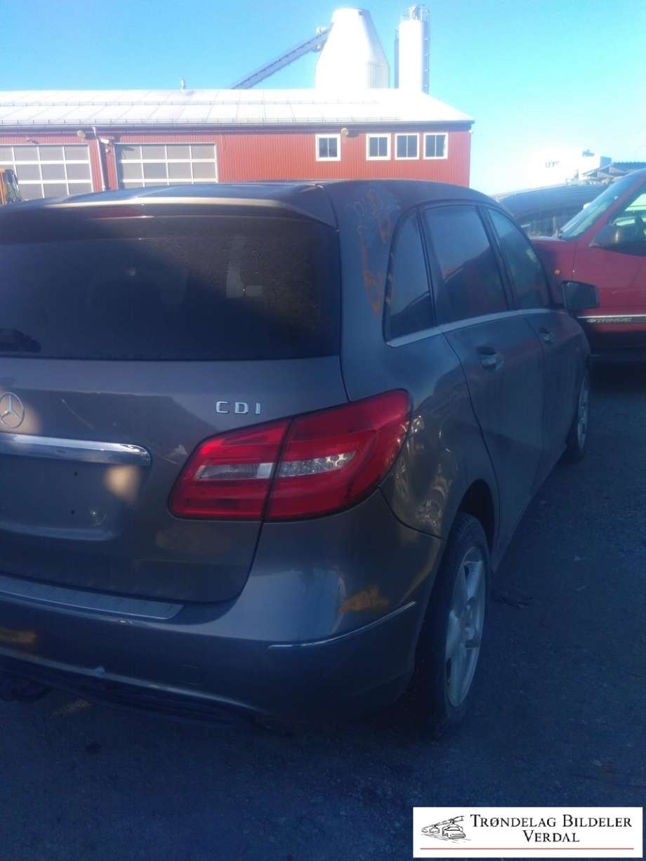Mercedes B-Klasse 2011-2018 (W246) (W246), Motorkode: 651901, Girkassekode: 