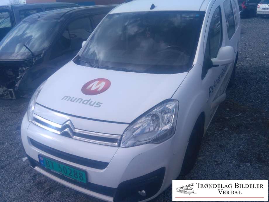 Citroën Berlingo 2015-2019 (Type II, Fase 2) , Motorkode: BH02, Girkassekode: M