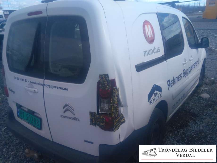 Citroën Berlingo 2015-2019 (Type II, Fase 2) , Motorkode: BH02, Girkassekode: M