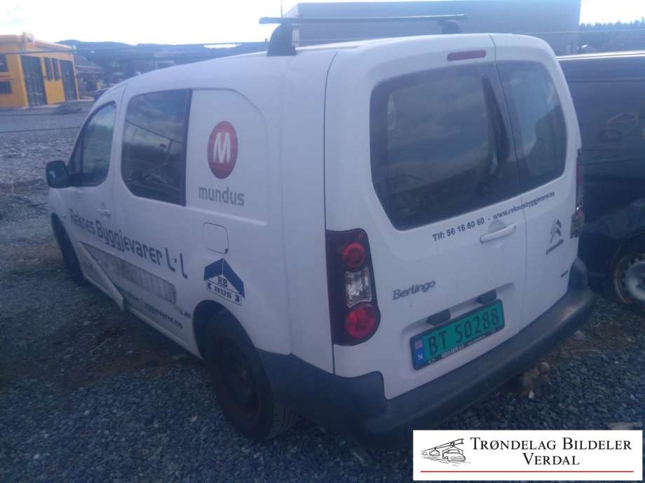 Citroën Berlingo 2015-2019 (Type II, Fase 2) , Motorkode: BH02, Girkassekode: M