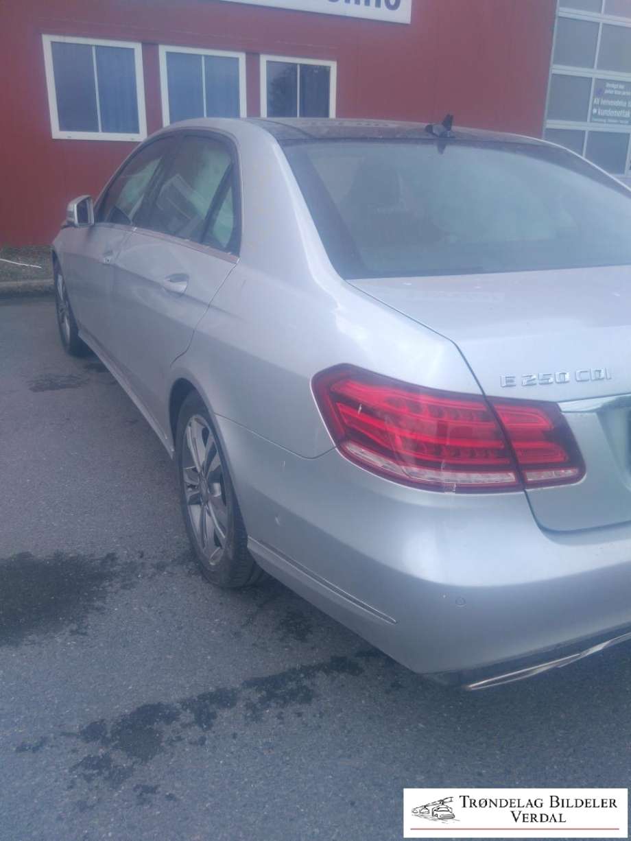Mercedes E-Klasse 2013-2016 (Fase 2) (W212) (W212), Motorkode: 651924, Girkassekode: A