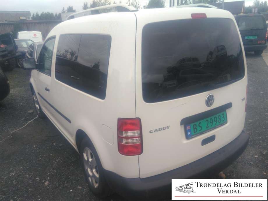 VW Caddy 2010-2015 (Type III, Fase 2) , Motorkode: CAY, Girkassekode: 