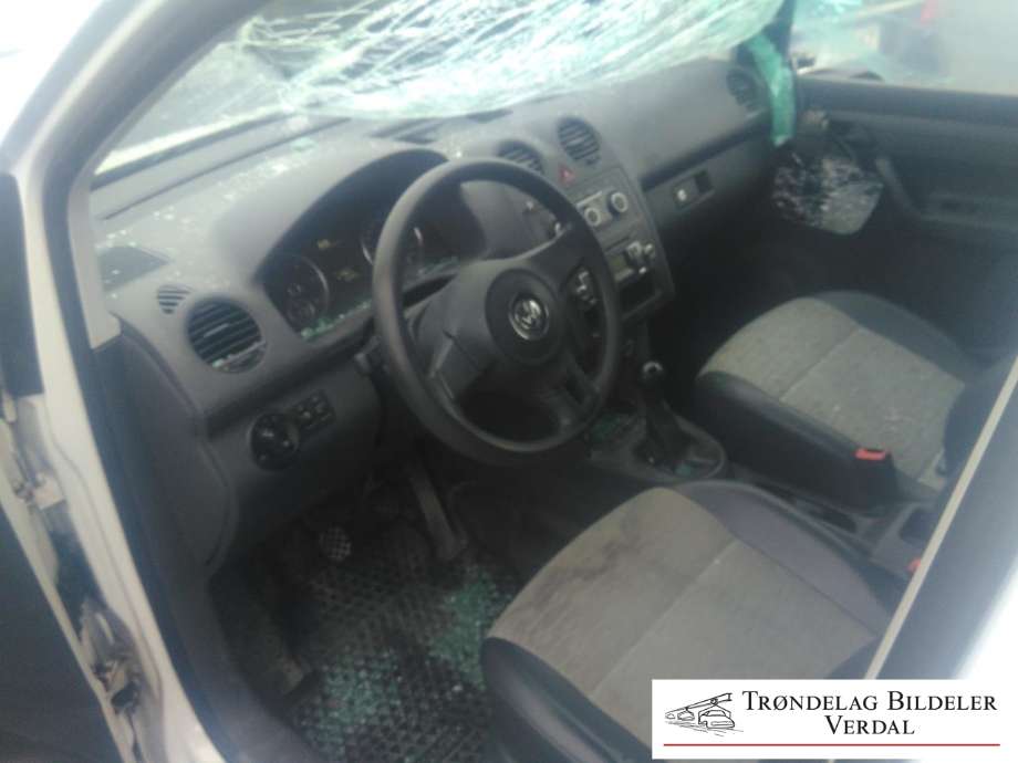 VW Caddy 2010-2015 (Type III, Fase 2) , Motorkode: CAY, Girkassekode: 