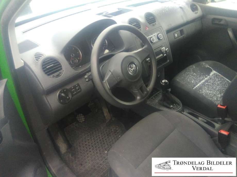 VW Caddy 2010-2015 (Type III, Fase 2) , Motorkode: CAY, Girkassekode: 