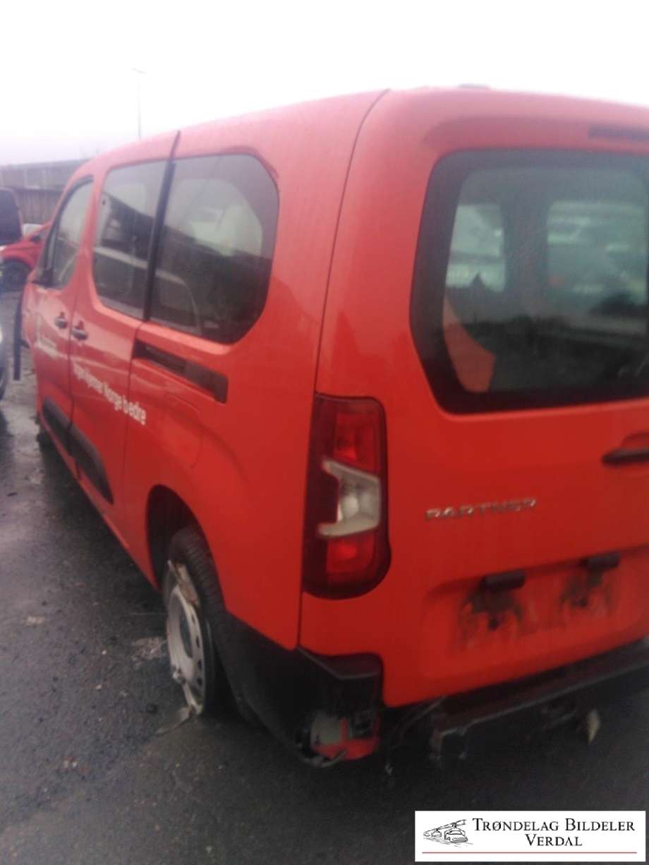 Peugeot Partner 2019-->> (Type III) , Motorkode: YH01, Girkassekode: 