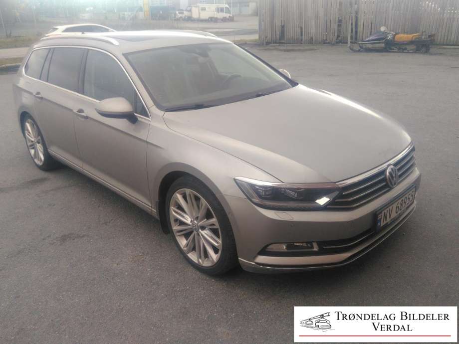 VW Passat 2015-2019 (Fase 1) (B8) (B8), Motorkode: CRL, Girkassekode: A