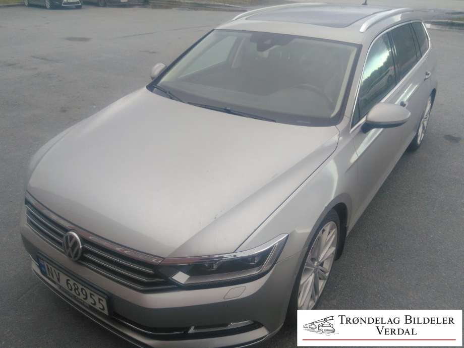 VW Passat 2015-2019 (Fase 1) (B8) (B8), Motorkode: CRL, Girkassekode: A