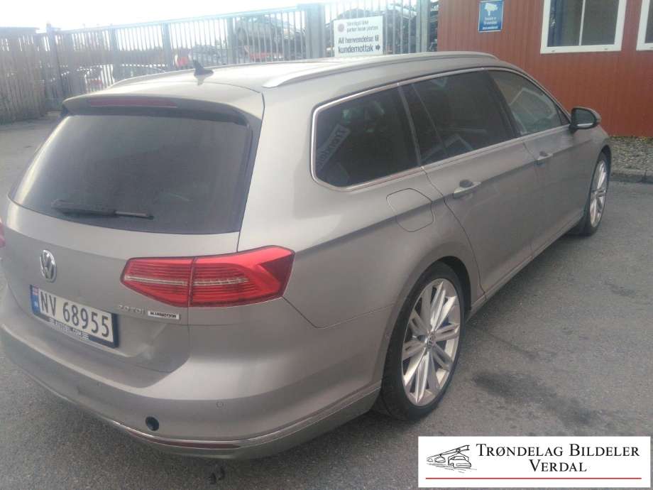 VW Passat 2015-2019 (Fase 1) (B8) (B8), Motorkode: CRL, Girkassekode: A