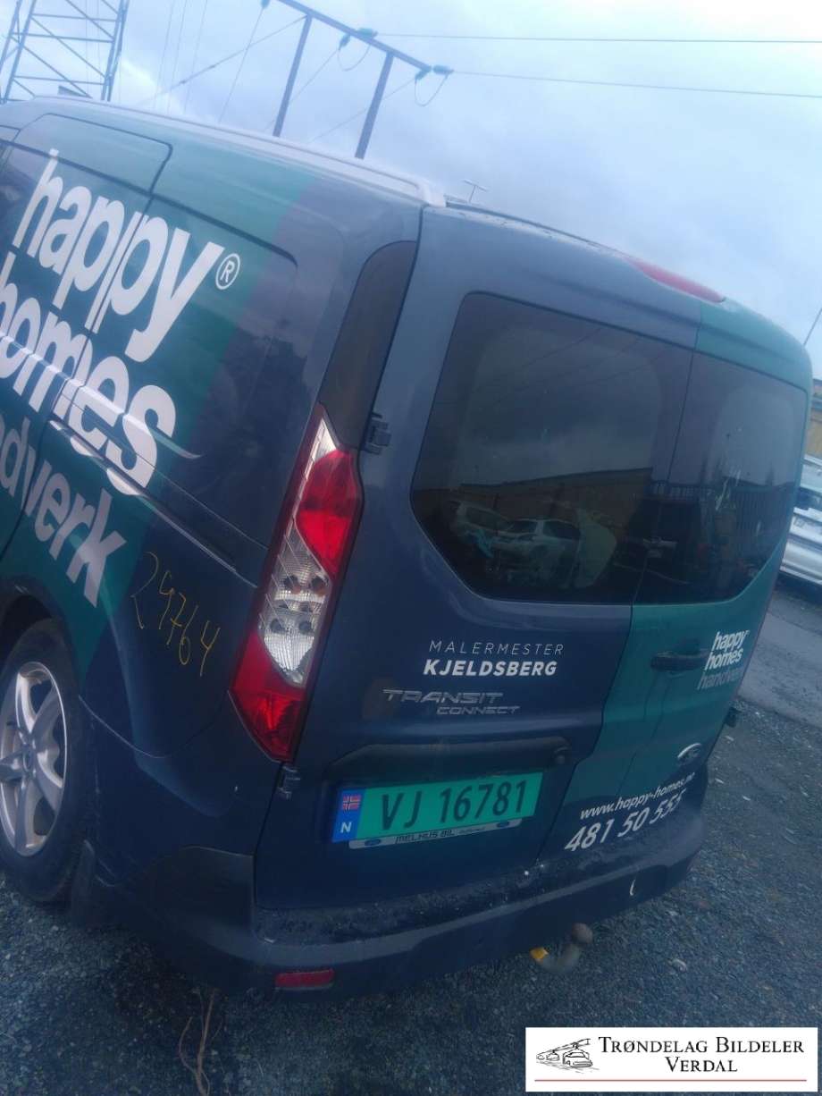 Ford Transit Connect 2018-->> Type II, Fase 2 , Motorkode: ZTGA, Girkassekode: 