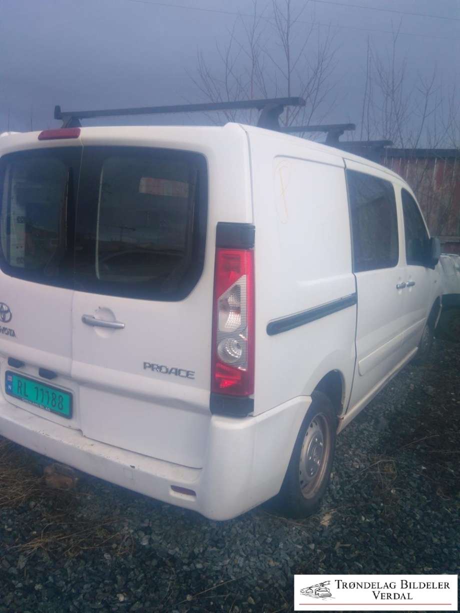 Toyota Proace 2013-2016 (Type I) , Motorkode: RH02, Girkassekode: