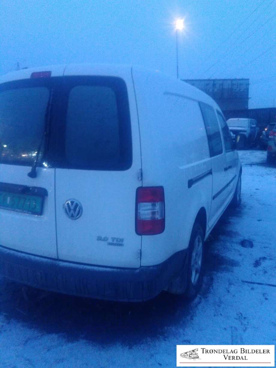 VW Caddy 2010-2015 (Type III, Fase 2) , Motorkode: CFH, Girkassekode: 