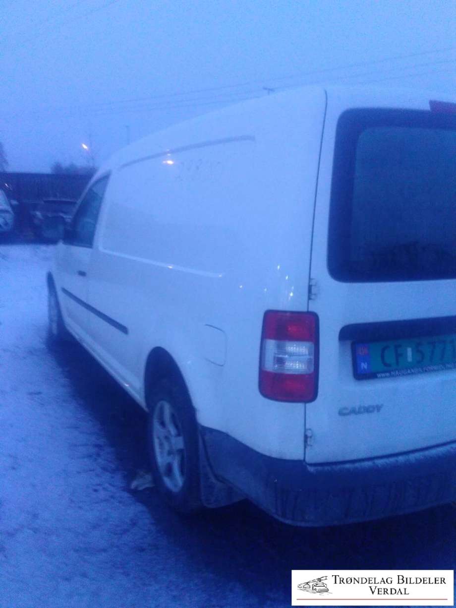 VW Caddy 2010-2015 (Type III, Fase 2) , Motorkode: CFH, Girkassekode: 