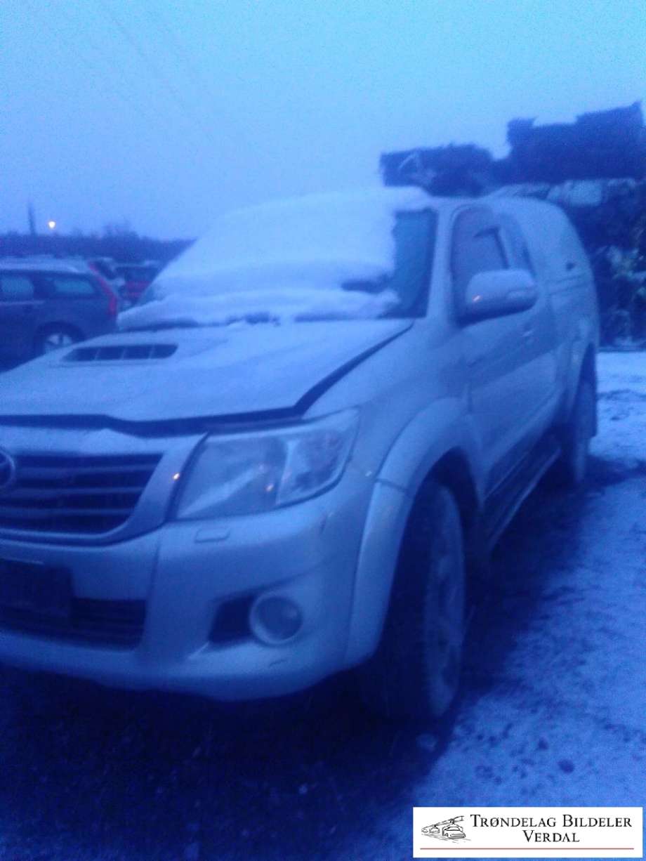Toyota Hilux 2012-2016 , Motorkode: 2KD-FTV, Girkassekode: 