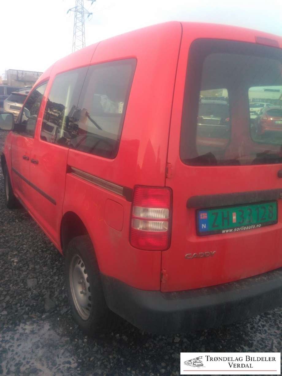 VW Caddy 2010-2015 (Type III, Fase 2) , Motorkode: CFH, Girkassekode: 