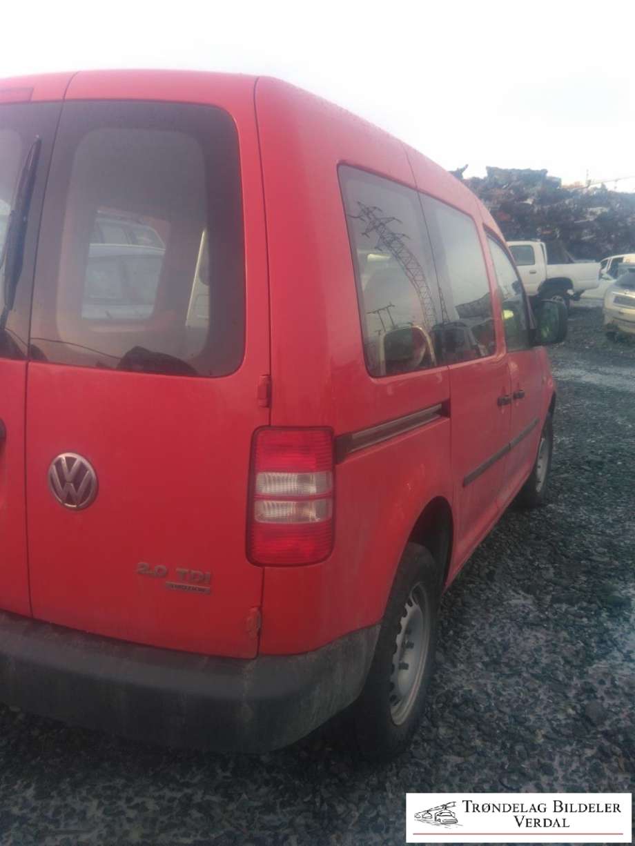 VW Caddy 2010-2015 (Type III, Fase 2) , Motorkode: CFH, Girkassekode: 