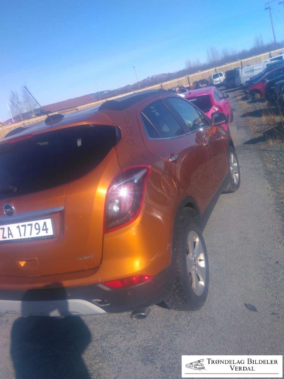 Opel Mokka X 2016-2019 (Type I, Fase 2) , Motorkode: A14NET/B14NET, Girkassekode: 
