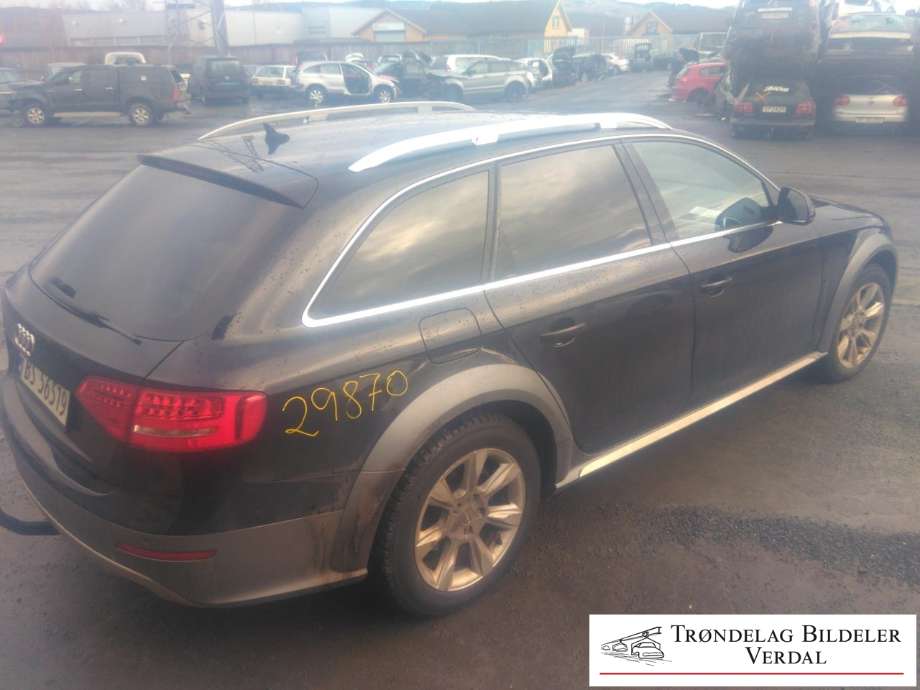 Audi A4, Allroad 2009-2016 (Type I) (B8) (B8), Motorkode: CAG, Girkassekode: 