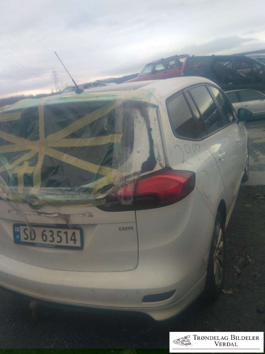Opel Zafira Tourer 2012-2018 , Motorkode: A20DT, Girkassekode: 