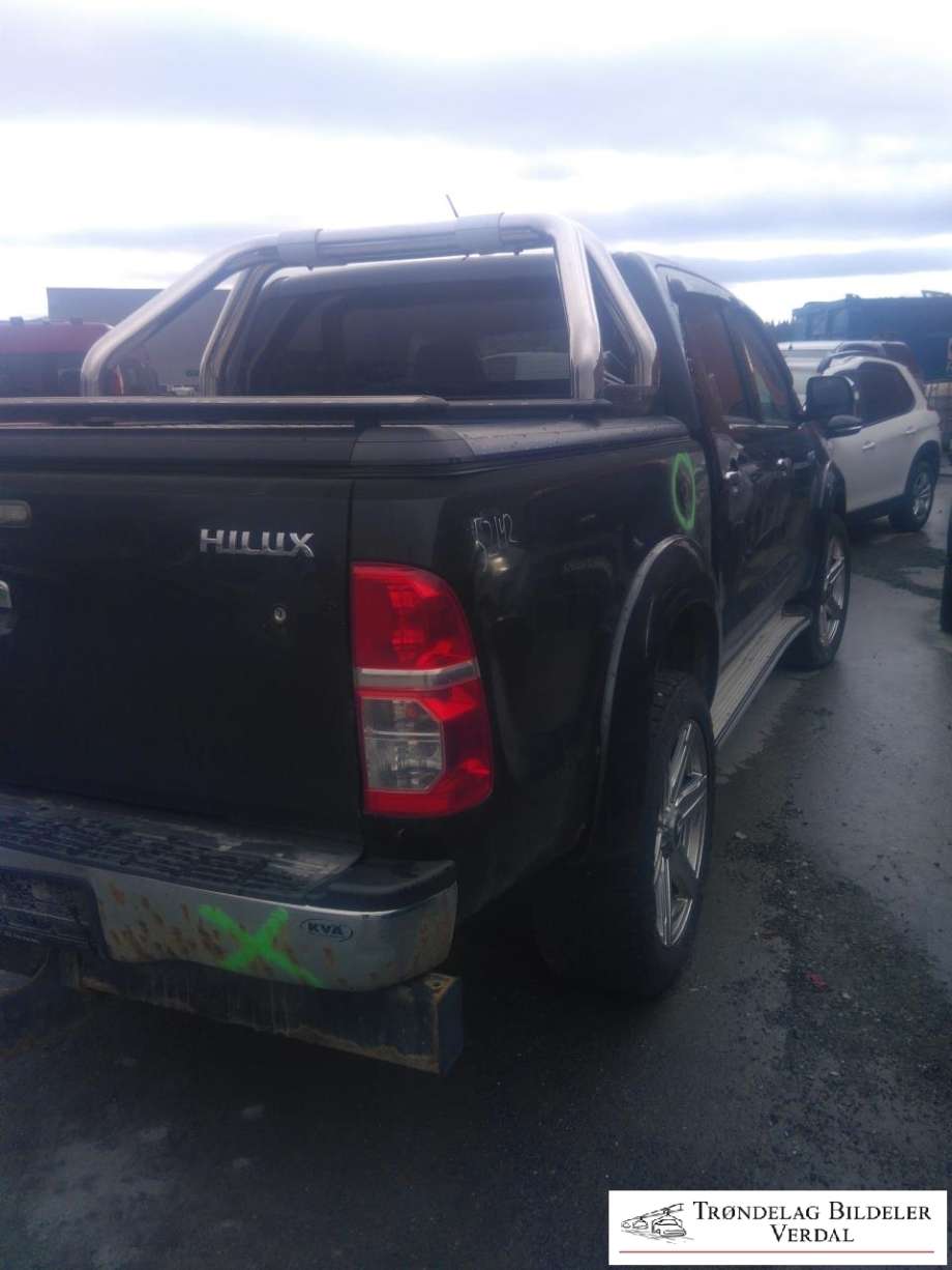 Toyota Hilux 2012-2016 delebil , Motorkode: 1KD-FTV, Girkassekode: 