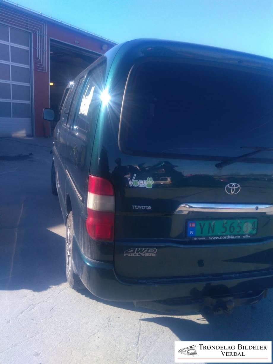 Toyota Hiace 2007-2012 (Fase 3) , Motorkode: 2KD-FTV, Girkassekode: 