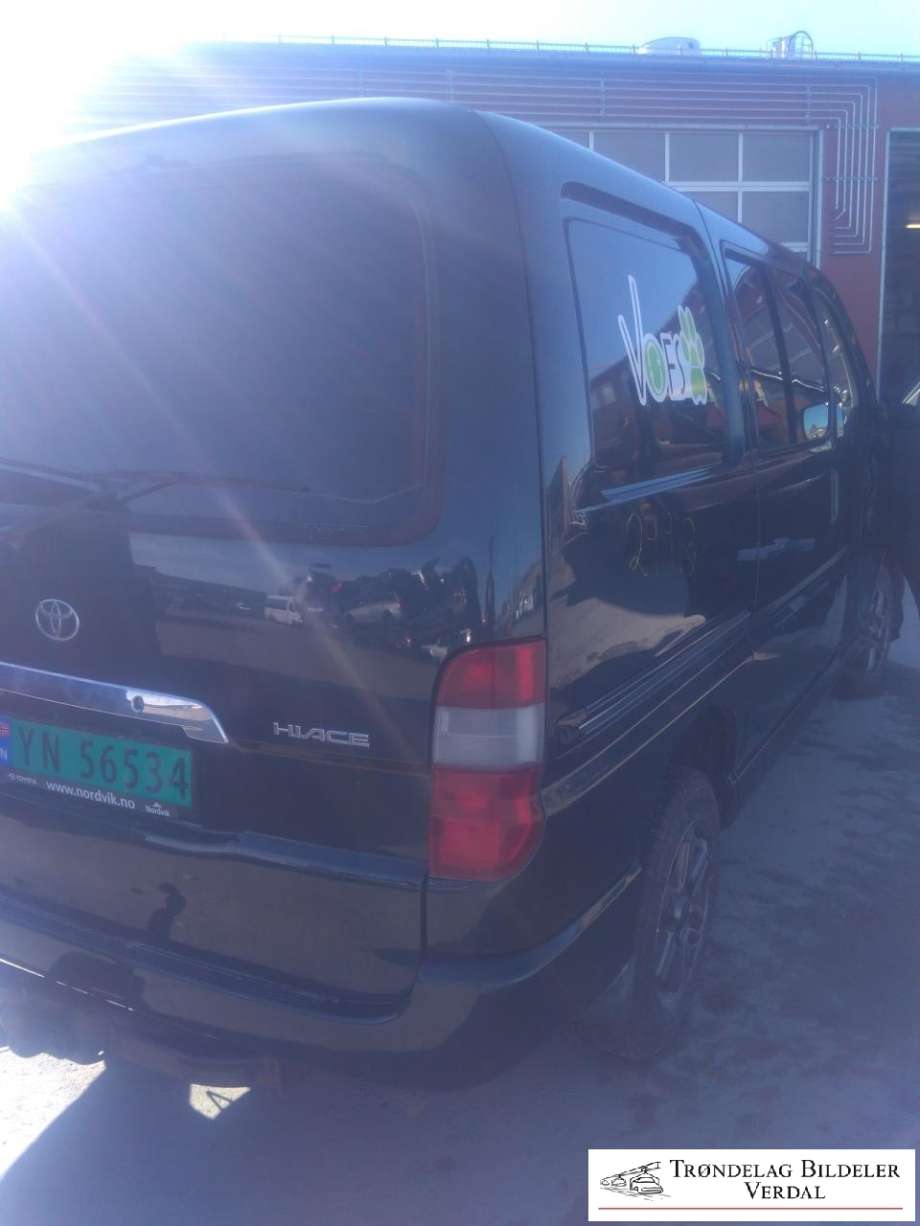 Toyota Hiace 2007-2012 (Fase 3) , Motorkode: 2KD-FTV, Girkassekode: 