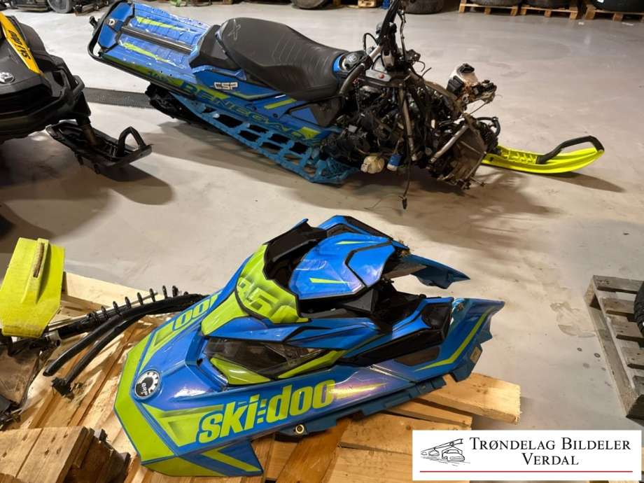 Snøscooter Ski-Doo øvrige 0-->> , Motorkode: 849, Girkassekode: 